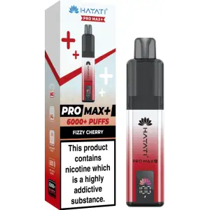 Hayati Pro Max Plus 6000 Prefilled Pod Kit - 20mg | Fizzy Cherry